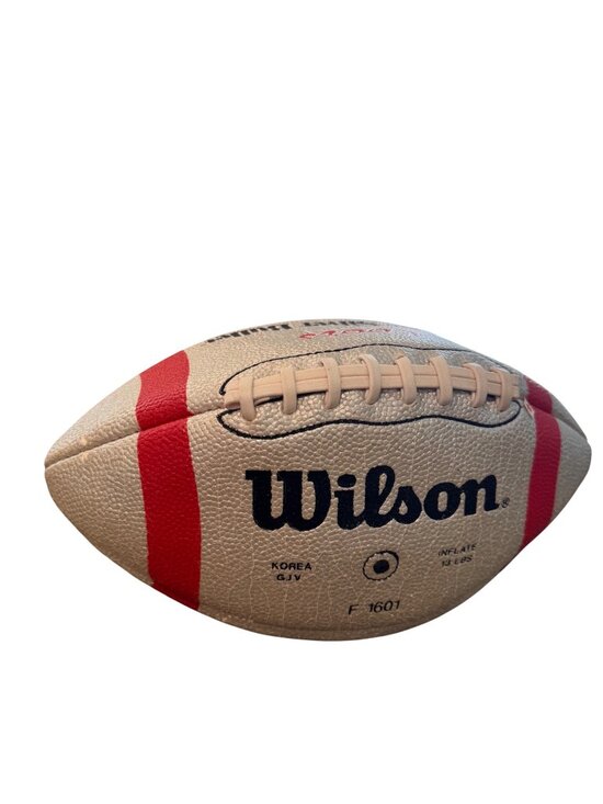 Wilson Other - Wilson Coors Light Silver Bullet Football F-1601 Breweriana Beer Korea Vtg 1990s